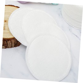 WOONEKY 60ct Round Cotton Pads Makeup Facial Cleansing Wipes Soft Absorbent Skincare Tools for Nail Art Face Care Makeup Removal Double-sided Hydration
