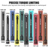 ARUCMIN 1/2" Drive Torque Limiting Extension Bar Set, 10-Piece Lug