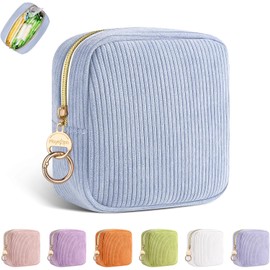 Binden Aufbewahrung Tampon Hygienebeutel für Damenbinladen Aufbewahrungstasche Perioden Tasche mit Reißverschluss Organizer Stillleinlagen Damen Tampons BindenDamen Geschenke für Mädchen