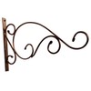 Purpledip Iron Wall Hook: Gold Finish Bracket Angle for Hanging