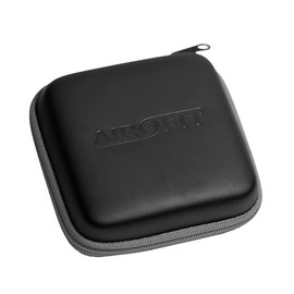 Airofit Hard Case for Pro and Active Breath Trainer with Ventilation Holes Black Obust