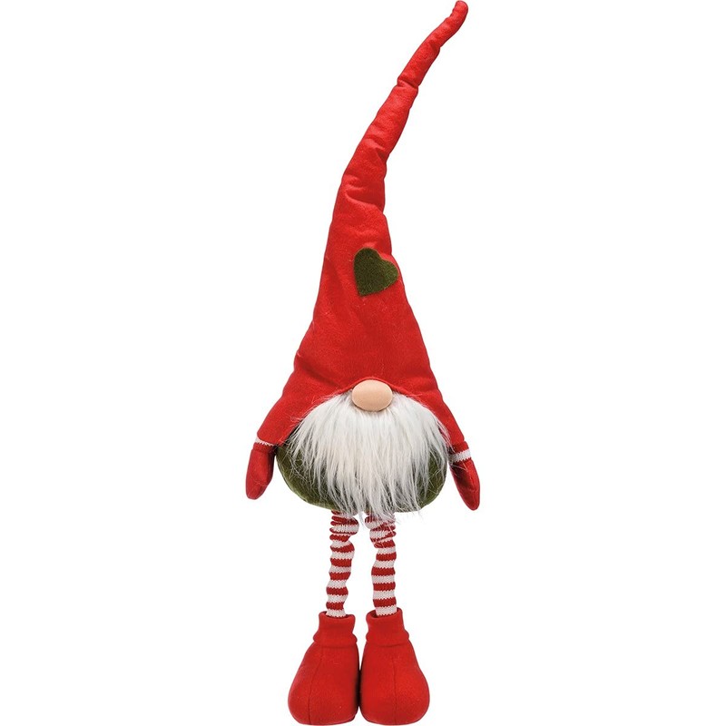 Primitives by Kathy 111876 Standing Gnome with Red Hat, Large,