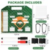 Magnetic Baseball Lineup Board, Dry Erase Coach Lineup Board, Baseball