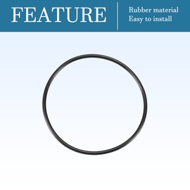 QUARKZMAN Nitrile Rubber 100 mm x 93 mm x 3.5 mm Black Pack of 5
