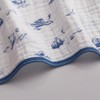 LILY O LAUREL Muslin Burp Cloths, 100% Cotton – 6