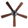 Vaczon 48" Farmhouse Low Profile Ceiling Fan with Light &