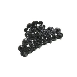 VINGTAINE H-141-BK- Hair Claw Elegant Rhinestone Hair Head Access Hair Accessory