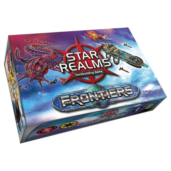 Star Realms: Frontiers – Card Game Expansion for Adults and Kids – 1-4 Players – Card Games for Family – 20-45 Mins of Gameplay – Games for Family Game Night – Card Games for Kids and Adults Ages 12+