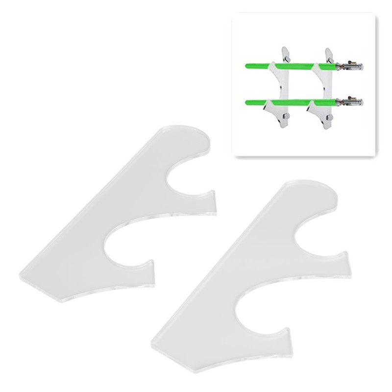 1 Pair/set Multi Layer Vintage Sword Holder Rack Break Resistance