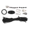 Anchor Trolley Kit with Rope Pulley Pad Eyes for Kayak