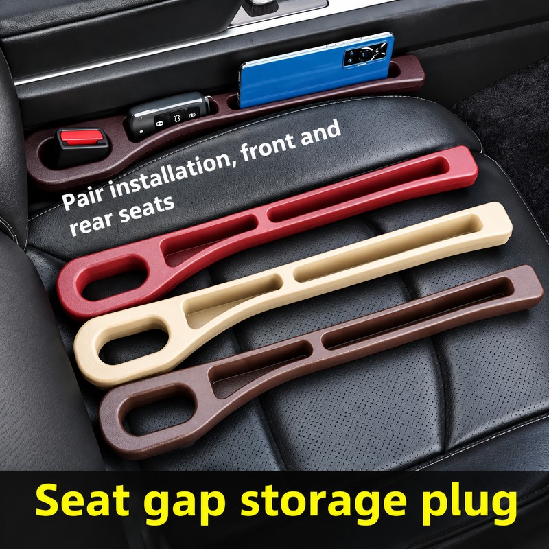 2PCS Car Seat Gap Organizer – EVA Seat Side Storage