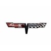 Pair Set 1980 Corvette C3 Front Nose Emblem and Rear