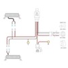 MICTUNING Light Bar Wiring Kit,LED Light Bar Wiring Harness for
