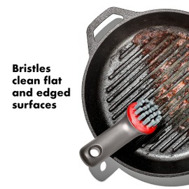 OXO Outdoor Heavy Duty Brush with Cover