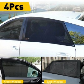 Unbranded Magnetic Car Side Front Rear Window Sun Shade Cover Mesh Shield Protection USA