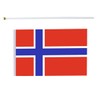 Norway Flag Norwegian Flag, Small Mini Handheld Norway Flags on