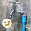 PARFCO Brass movable screw connection 1/2 inch, 2 pieces screw