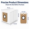 10-Pack 3.5L Dust Bags Compatible with MAMNV D13S MAX Robot