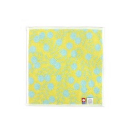 Imabari Towel, mimosa, Handkerchief Towel, Fluffy, Made in Japan, Highly Absorbent (Blue)