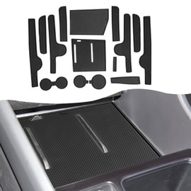 SXCY for 2024 2025 Hyundai Sonata Accessories Cup Holder Inserts Liner 2025 Sonata Door Slot Mats 2025 Sonata Accessories [Not for SE] Cupholder Inserts Liner Waterproof Mats (2024+ Sonata Black)