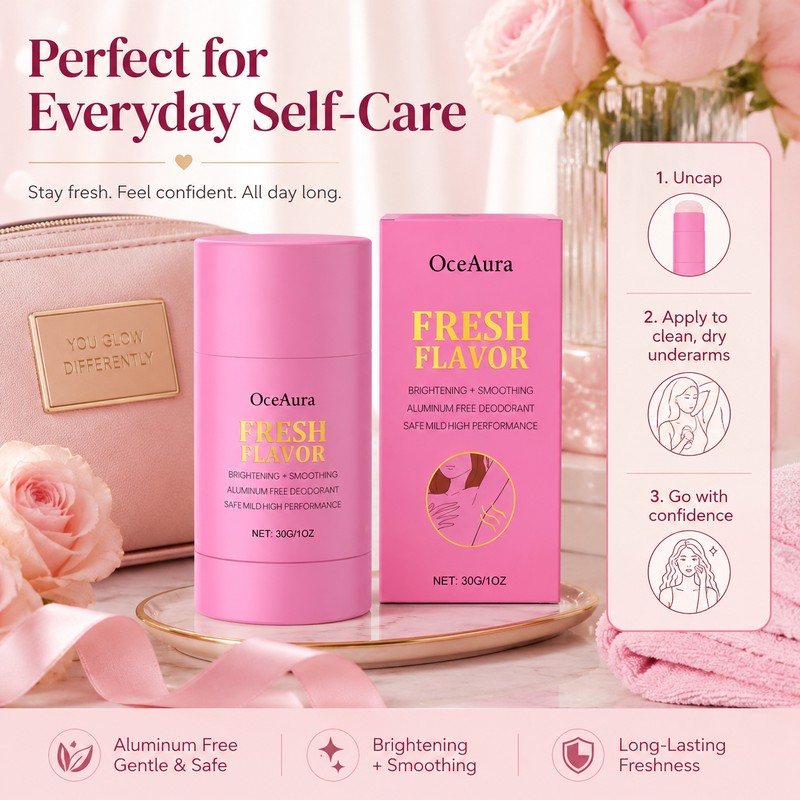 Underarm Care Stick for Women – Moisturizing Freshness Balm with