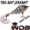 Angel-Berger Wild Devil Baits Tail Bait Jerkbait Jerk Wobbler (Ghost