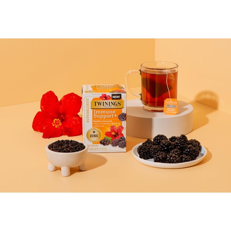 Twinings Herbal Tea 16 Count Pack of 6 Immune Support