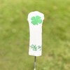 1pc/4pcs Four-leaf Clover Golf Club Head Cover - Durable, Waterproof