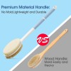 Backski Back Scrubber Anti Slip for Shower,Shower Brush Long Handle