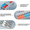 Innfeeltech 10 Pcs Connecting Ternimal, 3 In 3 Out Connection
