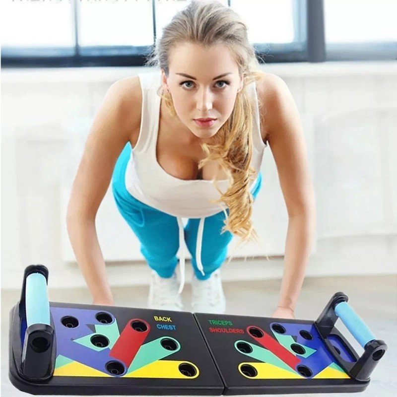 Dolores Lagartijas Push Up Board Entrenamiento Multietapa Ajustable