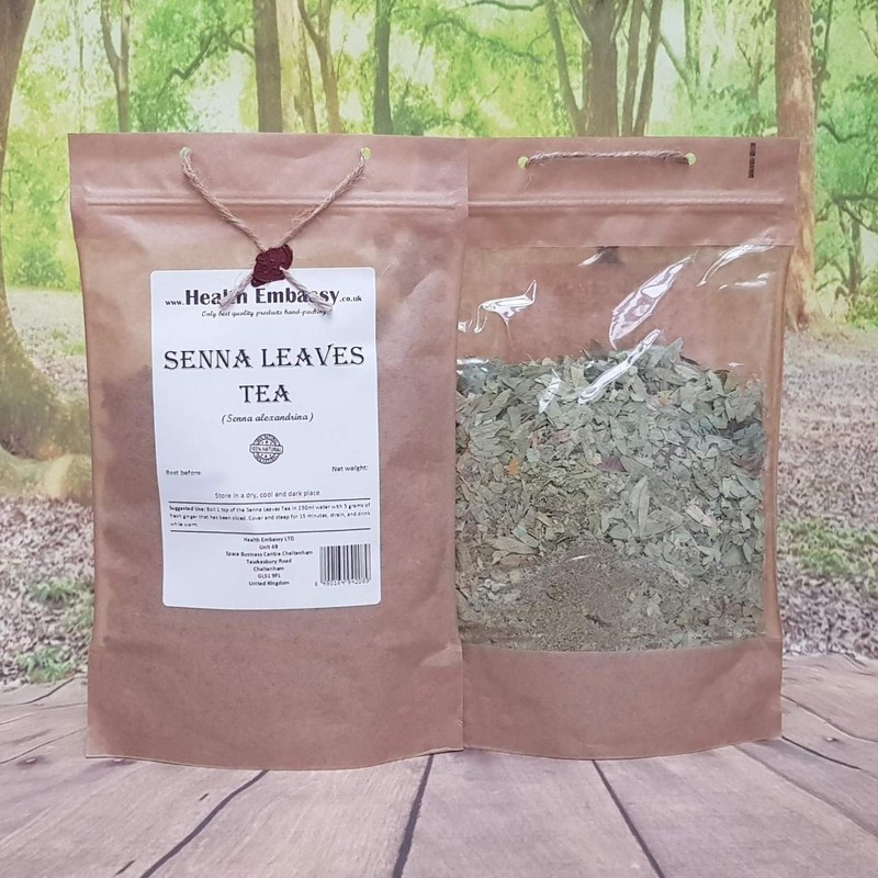 Health Embassy Senna Leaves Tea (Senna alexandrina), 50 g