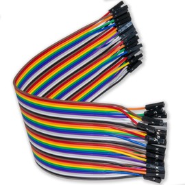 40 pcs 20cm Dupont Cables Female to Female Jumper Breadboard Wire GPIO Ribbon For Arduino PI - UMTMedia®