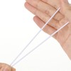 50PCS Elastic Barbed Cord - Stretch Loop Fasteners with Metal