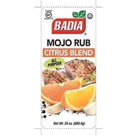 Badia Mojo Rub Citrus Blend, 24 Ounce (Pack of 4)