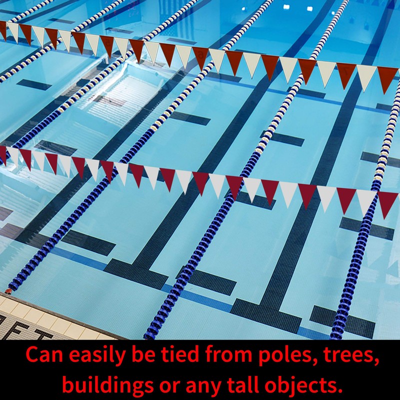 Water Gear Backstroke Flags - Meets All Regulations - Heavy-Duty