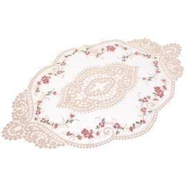 Crochet Tables Lace Doilies Cotton Lace Table Mat Placemat Macrame Coasters Rustic Table Cover for Wedding Bridal Shower Christmas Birthday