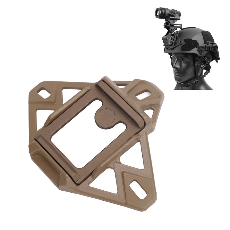 Helmet Shroud Aluminum Alloy Helmet NVG Mount Adapter for FAST