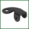 Motoforti Bicycle Trailer Coupler Attachment Trailer Hitch Silver Tone Black
