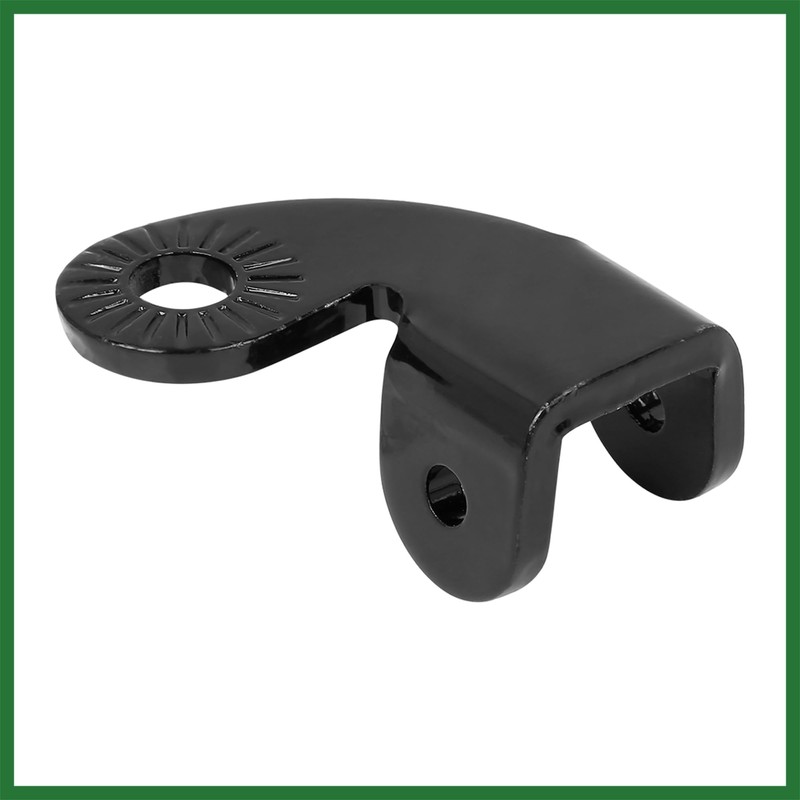 Motoforti Bicycle Trailer Coupler Attachment Trailer Hitch Silver Tone Black