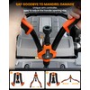 HARDELL Rivet Nut Tool Kit, 14" Rivnut Tool Kit with