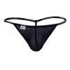 Doreanse Ribbed Modal T-thong - Navy - M