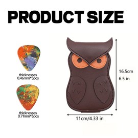 Sonwaha Guitar Plectrums, Pack of 10, Guitar Picks, Guitar Picks, Guitar Picks, Guitar Picks, 0.46 mm / 0.71 mm Thickness for Electric, Acoustic Bass or Ukulele Guitar Picks