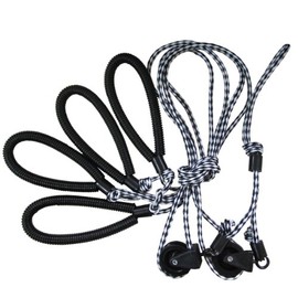 Ejercitador de cuerda para perilla de puerta de pilates fitness - negro - Top Quality