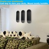 2 Sets Skateboard Hanger Wall Mounting Deck Rack Skateboarding Display