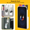 Qualsen Magnetic Pen Holder for Refrigerator, Magnetic Dry Erase Marker