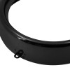 HDBUBALUS 7'' Headlight Black Trim Headlamp Visor Ring Fit For