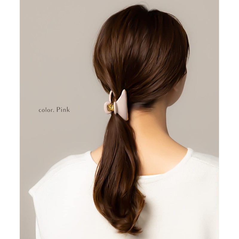 JewelVOX Hair Clip Hair Claw Enamel Acrylic Material Simple Hair