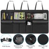 LITZEE Car Boot Organiser, , Car Seat Organiser with Mesh