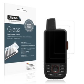 dipos I 2x Displayschutz 9H matt kompatibel mit Garmin GPSMAP 66i Schutzfolie Anti-Shock Folie